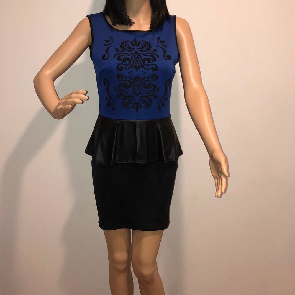 Maxi Peplum Dress